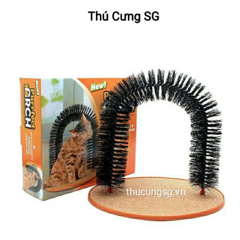 khung gãi ngứa chó meo1