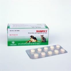 Xổ giun chó mèo Sanpet (1 viên)