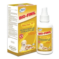 Xịt Bio Finil diệt ve rận chó mèo