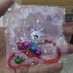 Vòng cổ thổ cẩm nhiều chuông