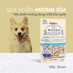 Que gặm hương sữa mini 120g Doggyman ( gói 36c)