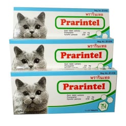 Xổ giun cho mèo Prarintel (Giá 1 viên)