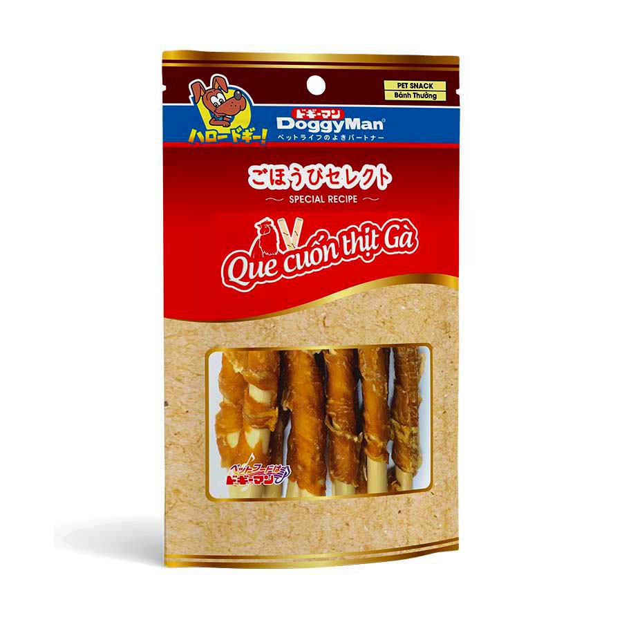 que cuốn thịt gà doggyman