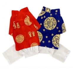 Áo dài Tết cho chó mèo