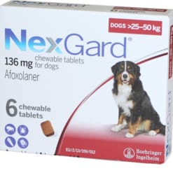 Nexgard 136mg(25-50kg)