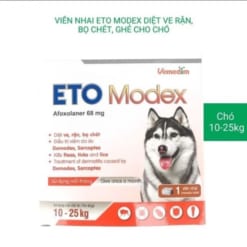 Viên nhai diệt ve rận ETO Modex 10-25kg (giá 1 viên)