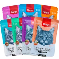 Sốt mèo Wanpy gói 80g