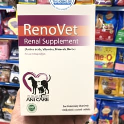 RenoVet hỗ trợ chức năng thận cho chó mèo