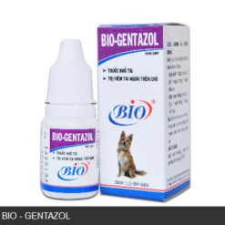 Chai nhỏ tai Bio Gentazol chó mèo