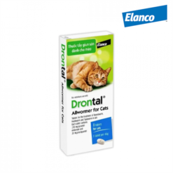 Xổ giun Drontal Cat cho mèo(Elanco - NK Chính hãng ) - Viên