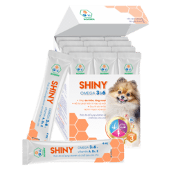 Dầu cá dưỡng lông Shiny (Bossen) cho chó - (giá 1 gói)