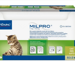 Thuốc sổ giun Virbac Milpro 0.5-2kg