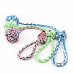 Đồ chơi bóng dây thừng 40cm cho chó mèo