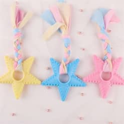 Đồ chơi cho chó gặm bằng cao su mẫu pastel