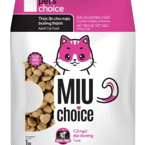Thức ăn mèo MIU Choice 1kg - Bao 1kg
