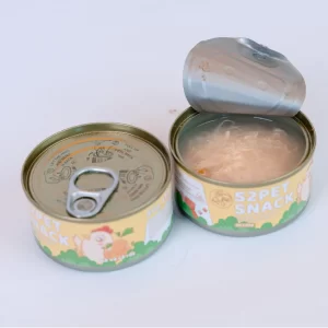 Thức ăn mèo S2Pet Snack lon 85g