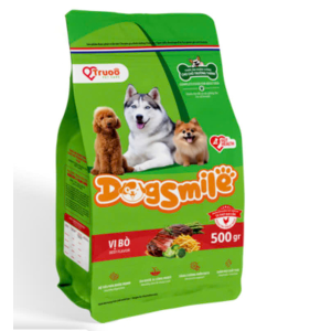 Dog smile cho chó trưởng thành vị bò 500g