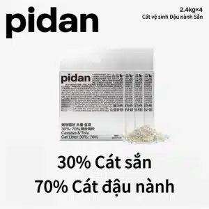 Cát vệ sinh Pidan Sắn Đậu nành - gói