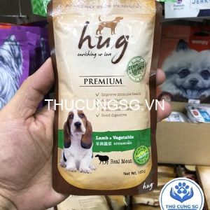 Pate cho chó Hug gói 120g