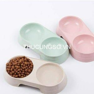 Bát ăn đôi tròn nhựa cao cấp