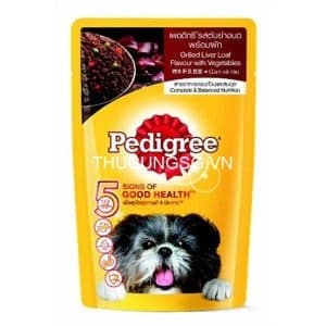 Sốt chó lớn pedigree gói 130g