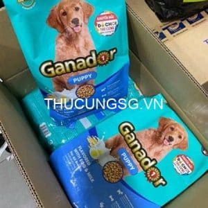 Thức ăn chó Ganador puppy 400g trứng sữa - bao
