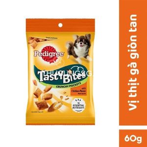 Snack chó Pedigree Tasty Bites gói 60g