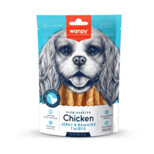 Wanpy Chicken Jerky & Rawhide Twists