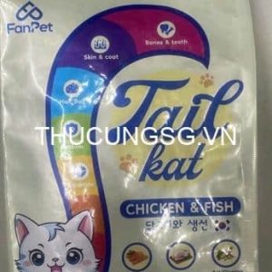 Thức ăn mèo Tail kat 500g (Gói nguyên)