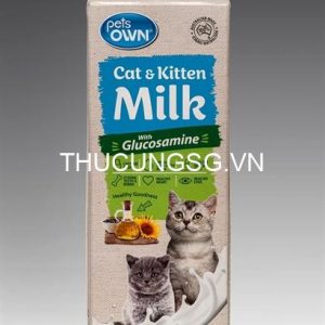 Sữa Pet Own Úc dành cho chó mèo 1L - hộp