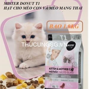 Thức ăn cho mèo Mister Donut T1 (1.8kg)