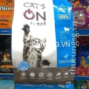 Thức ăn hạt mèo Cat On gói 1kg - gói