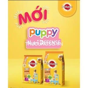 Thức ăn chó con Pedigree Puppy 400g trứng,sữa