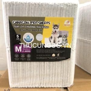 Tã lót than hoạt tính Zenpet M - Bao 50 miếng