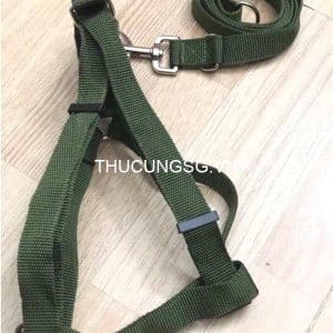 Dây dắt và yếm xanh bộ đội 2.5x120