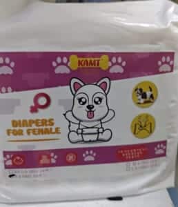 Tã bỉm chó cái KAMT size S - Bao 10 cái