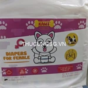 Tã bỉm chó cái KAMT size S - Bao 10 cái