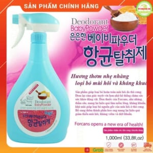 Dung dịch khử mùi Forcans chai 1Lit