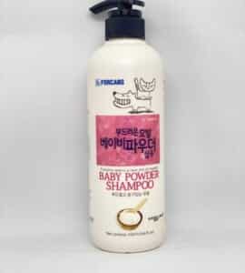Dầu tắm forcans baby powder shampoo 550ml - chai