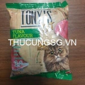 Thức ăn hạt mèo Tony Cat gói 500g - Bao