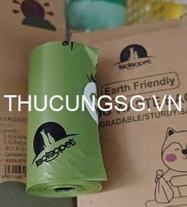 Túi rác xanh tự phân hủy (cuộn 15 cái) - Cuộn