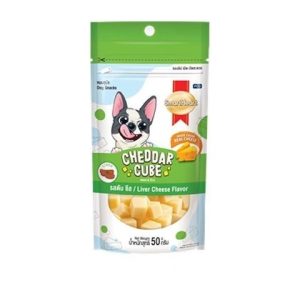 Phô mai viên cho chó Cheddar Smartheart gói 50gr