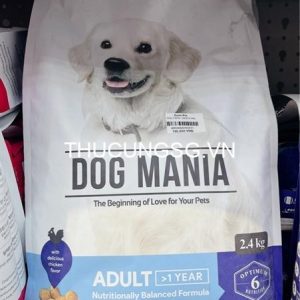 Thức ăn chó giống lớn Dog mania gói 2.4kg - Combo 2 gói