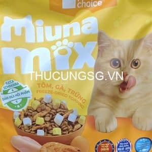 Thức ăn mèo Pet's choice Minuna Mix 1kg