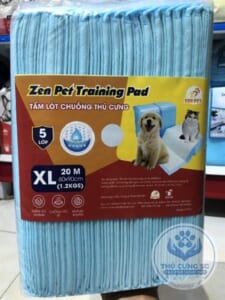 Tã lót vệ sinh chó mèo Zenpet 60x90cm size XL
