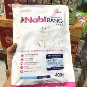 Thức ăn hạt mèo Nabirang gói 400g - gói