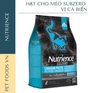Thức ăn mèo Nutrience Subzero 500g cá biển,rau củ - gói