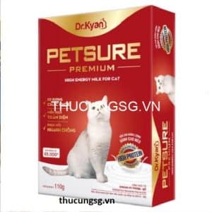 Sữa bột cho mèo Petsure Premium - hộp