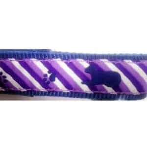 Dây dắt vải sọc Doggyman bản 2.5cm