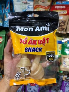 Xương nơ da bò 12,5cm(túi 2 cây)